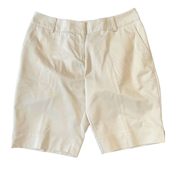 Adidas ClimaLite Cream Shorts Size 12 - Picture 1 of 13